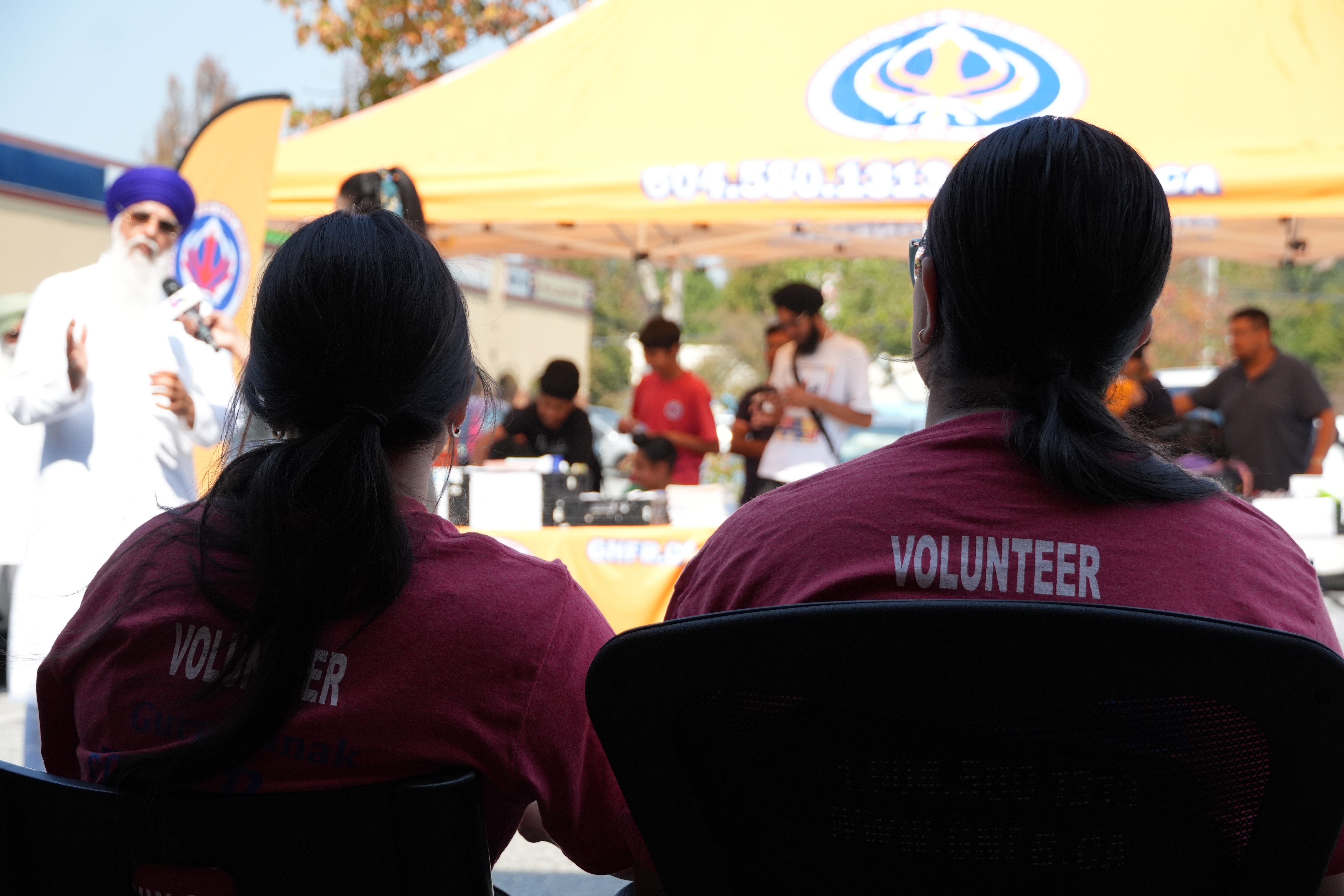 Corporate volunteers at Guru Nanak Food Bank